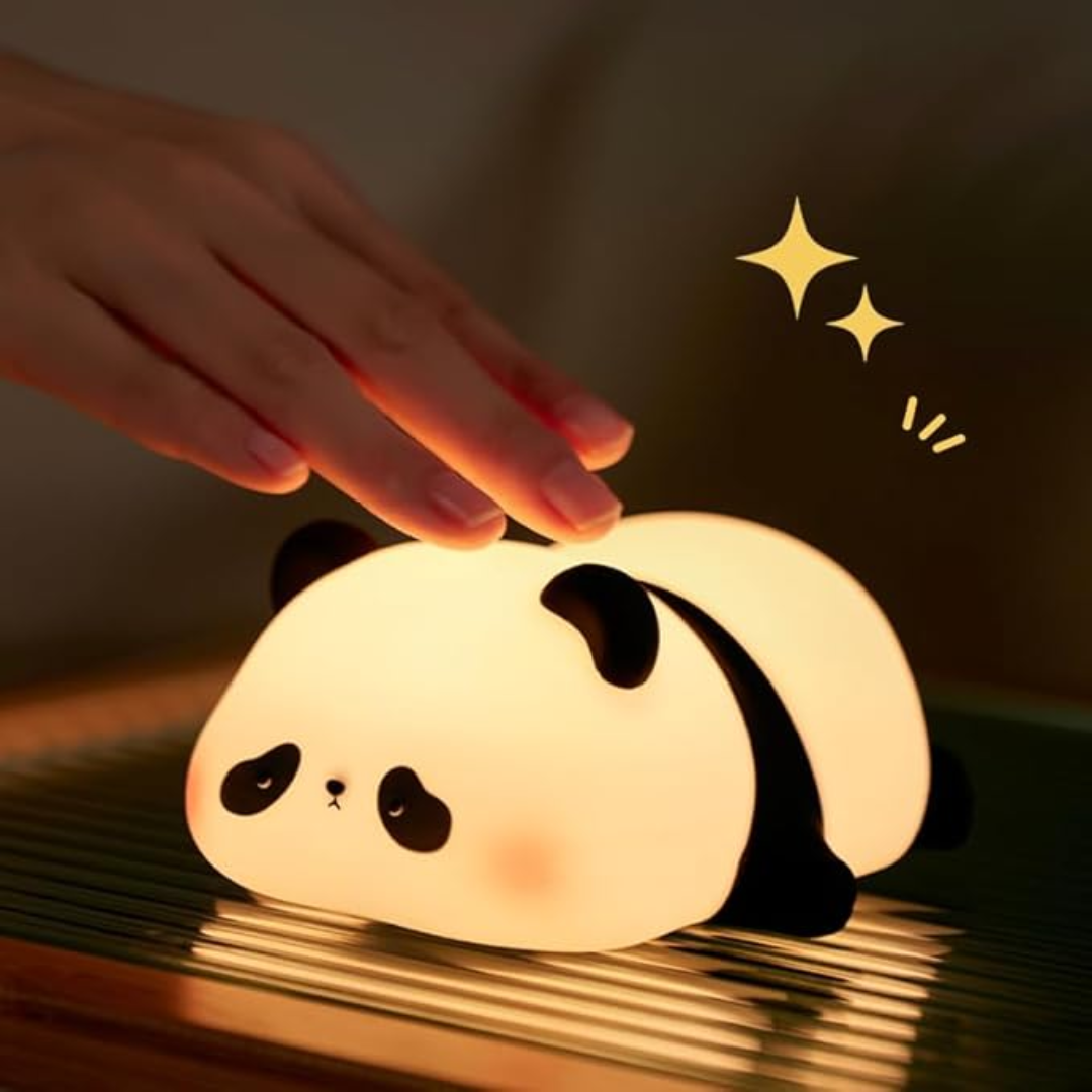 Agradable Luz Nocturna con Forma de Panda